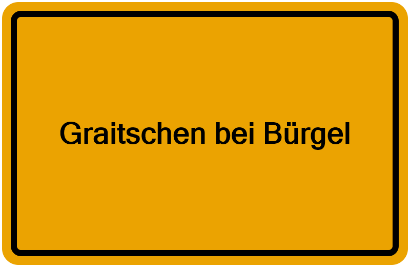 Handelsregisterauszug Graitschen bei Bürgel